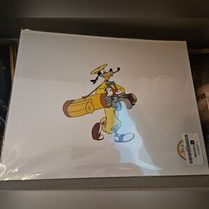 Limited Edition Rare Goofy Golf Serigragh